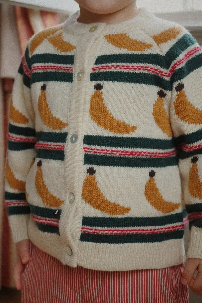 Dječji kardigan s dodatkom vune Konges Sløjd BILLI KNIT CARDIGAN KS104233