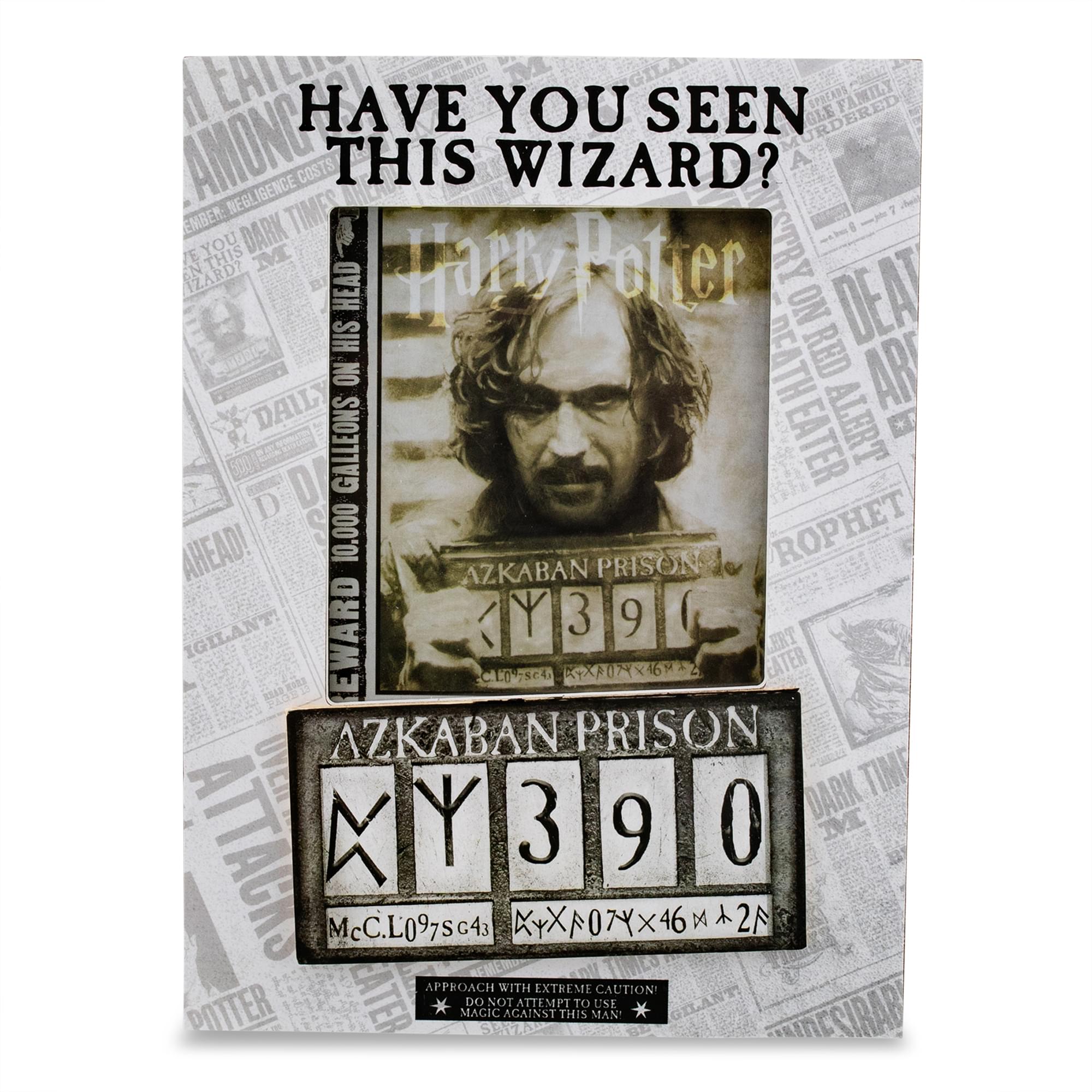 Harry Potter "Have You Seen This Wizard" Photo Frame | Holds 4 x 6 Inch Pictures