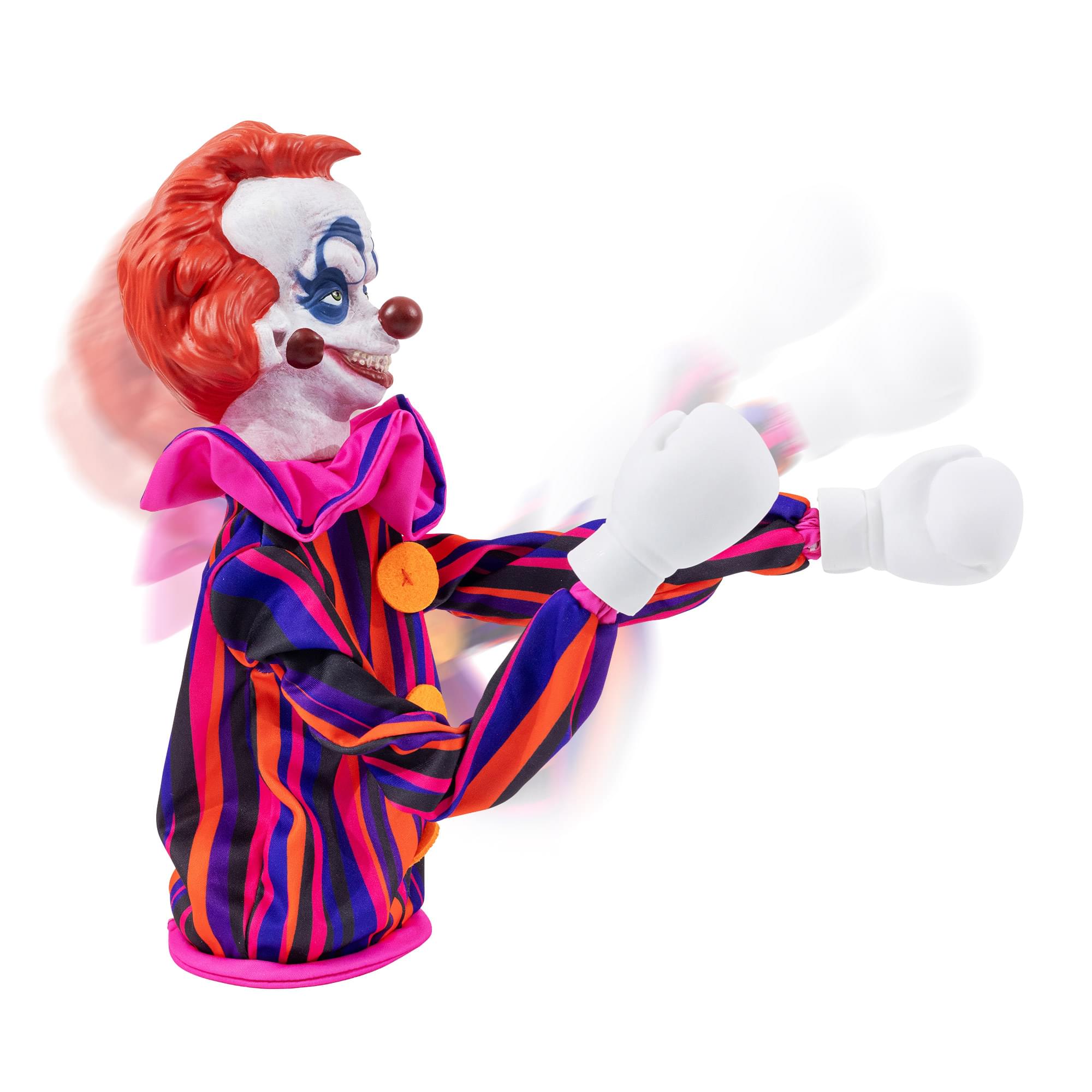 Horror Reachers Killer Klowns Rudy 13" Boxing Puppet | Toynk Exclusive