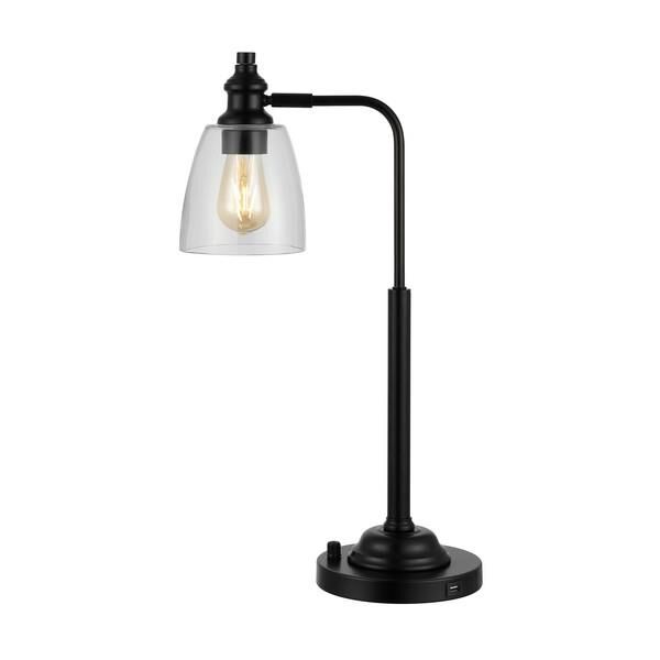 Safavieh Rino Iron 23 Inch Desk Lamp Rino Iron - TBL4294A - Transitional