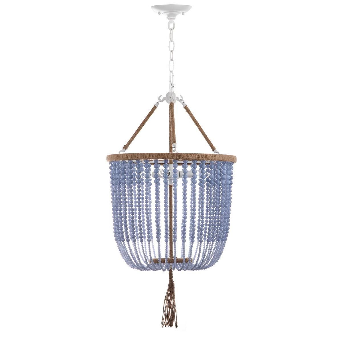 Safavieh Angie Beaded 18 Inch Cage Pendant Angie Beaded - LIT4476B - Transitional