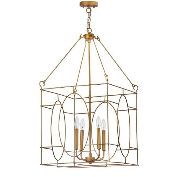Safavieh Margot Adjustable 18 Inch Cage Pendant Margot Adjustable - PND4004A - Transitional