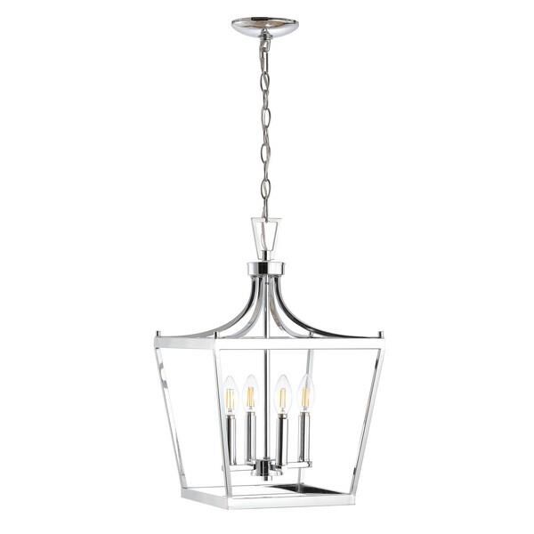 Safavieh Nichi 13 Inch LED Cage Pendant Nichi - PND4090B - Transitional