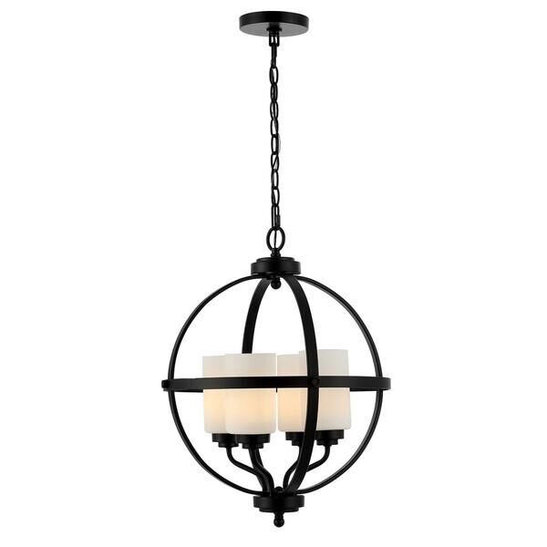 Safavieh Forler 17 Inch LED Cage Pendant Forler - PND4117B - Transitional
