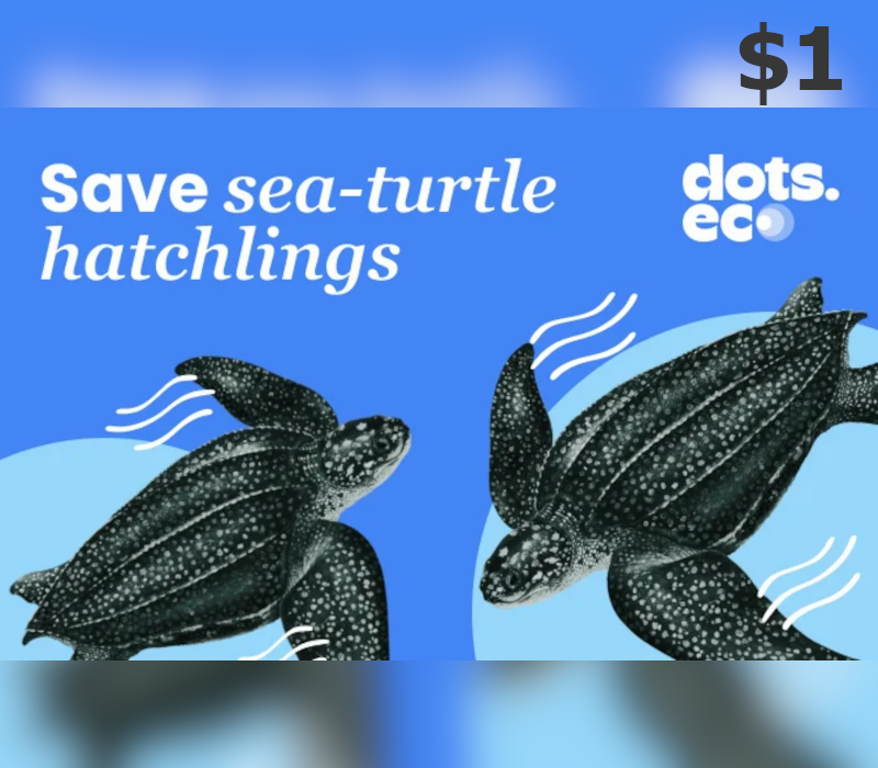 Save a sea-turtle hatchling $1 Gift Card US