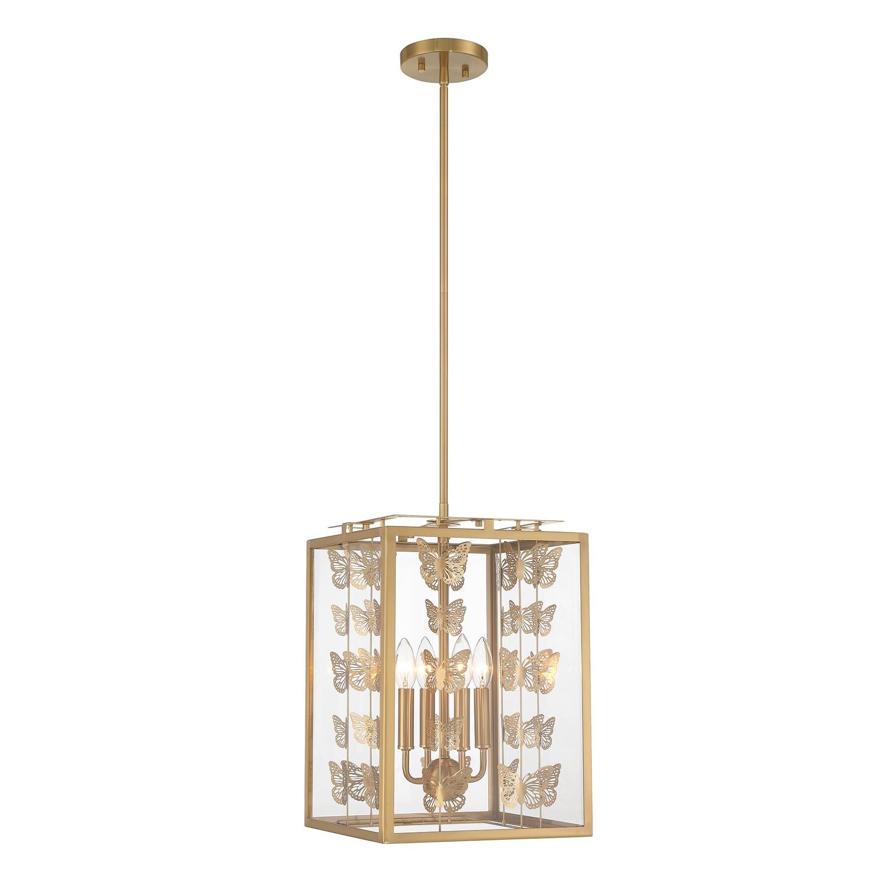 Savoy House Birch Cage Pendant Birch - 3-4197-4-322 - Modern Contemporary