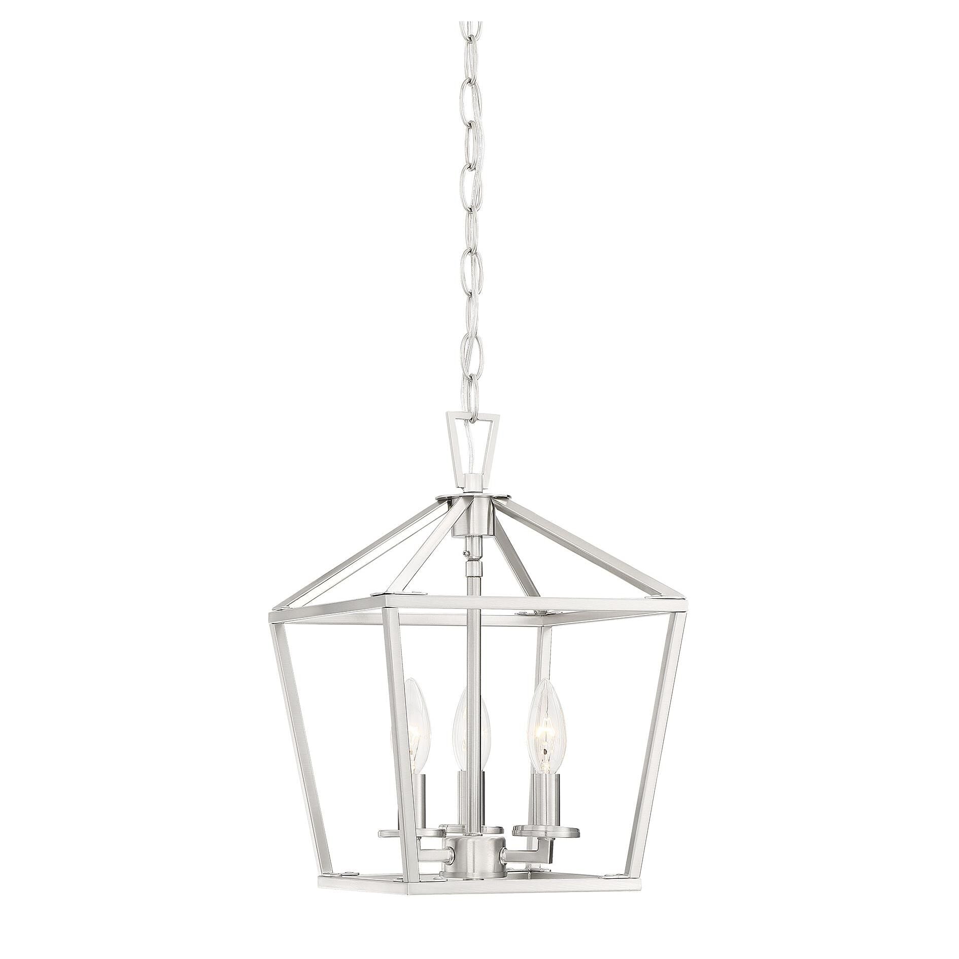 Savoy House Townsend 10 Inch Cage Pendant Townsend - 3-420-3-SN - Transitional