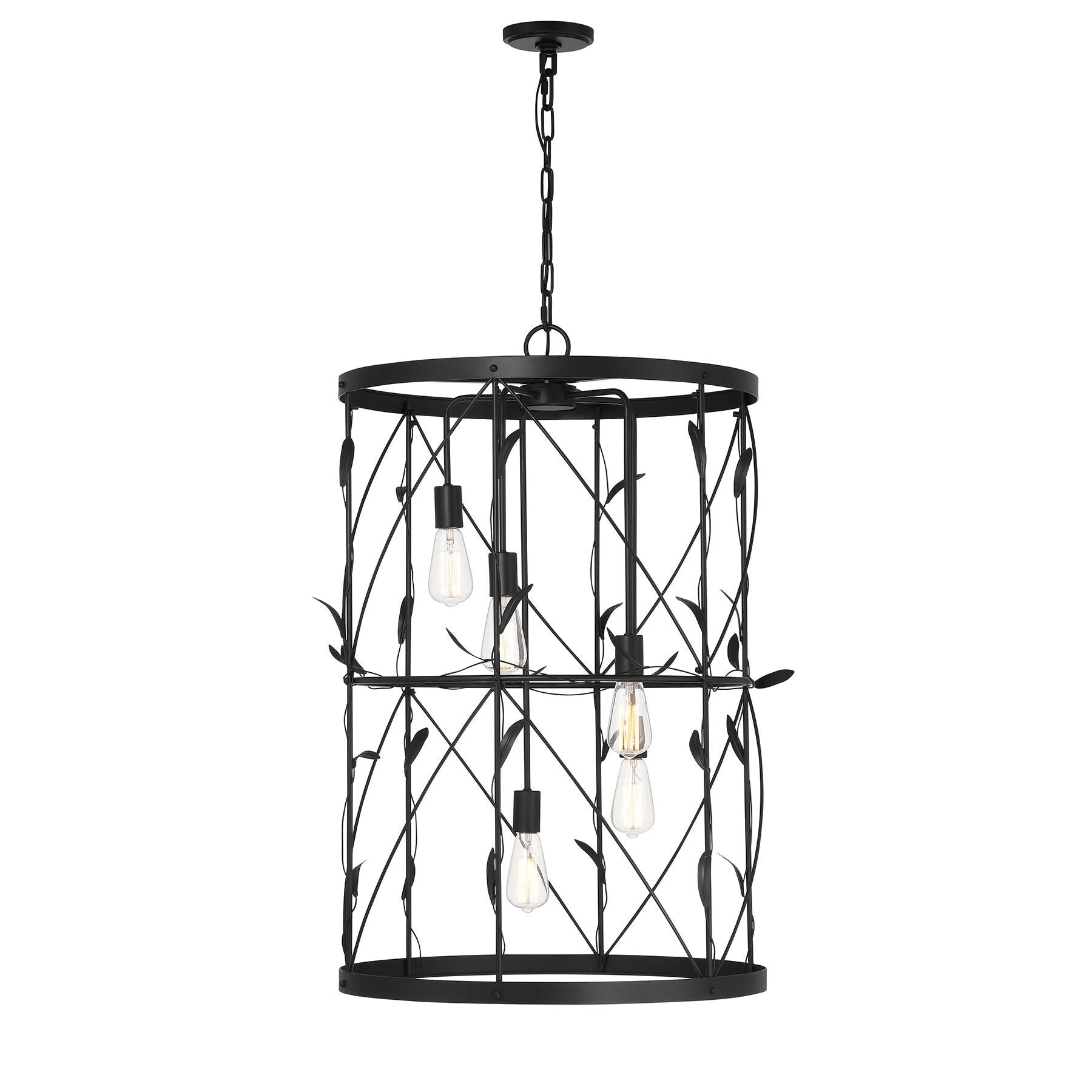 Savoy House Lexington Cage Pendant Lexington - 3-6599-5-89 - Modern Contemporary