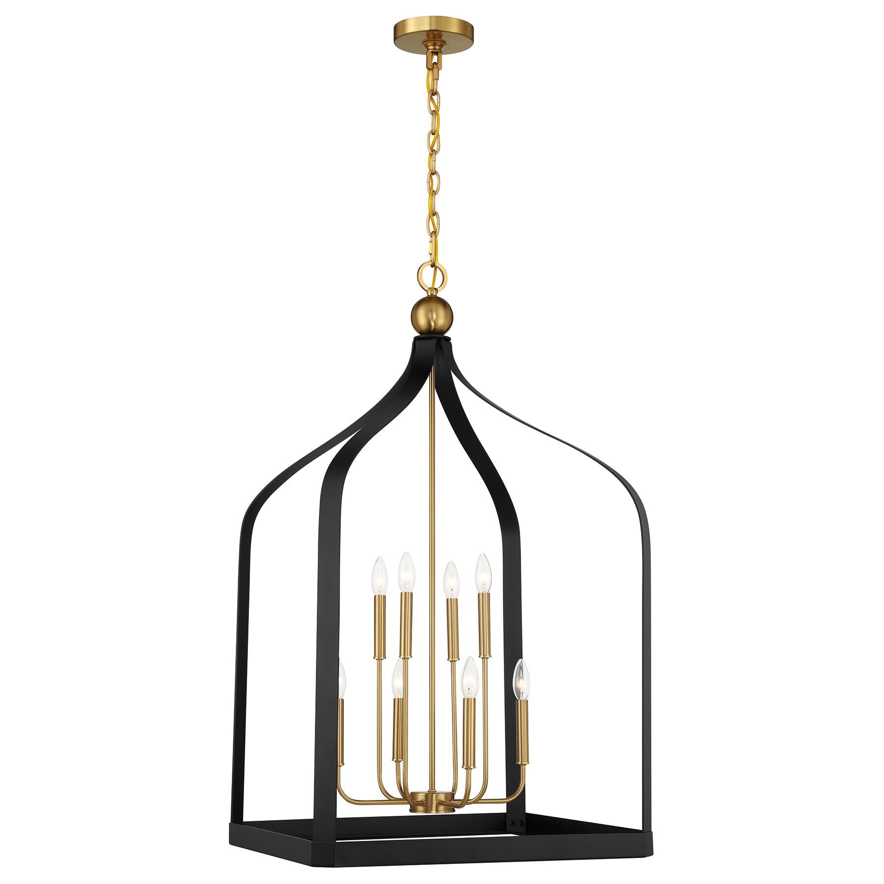 Savoy House Sheffield Cage Pendant Sheffield - 7-7800-8-143 - Modern Contemporary