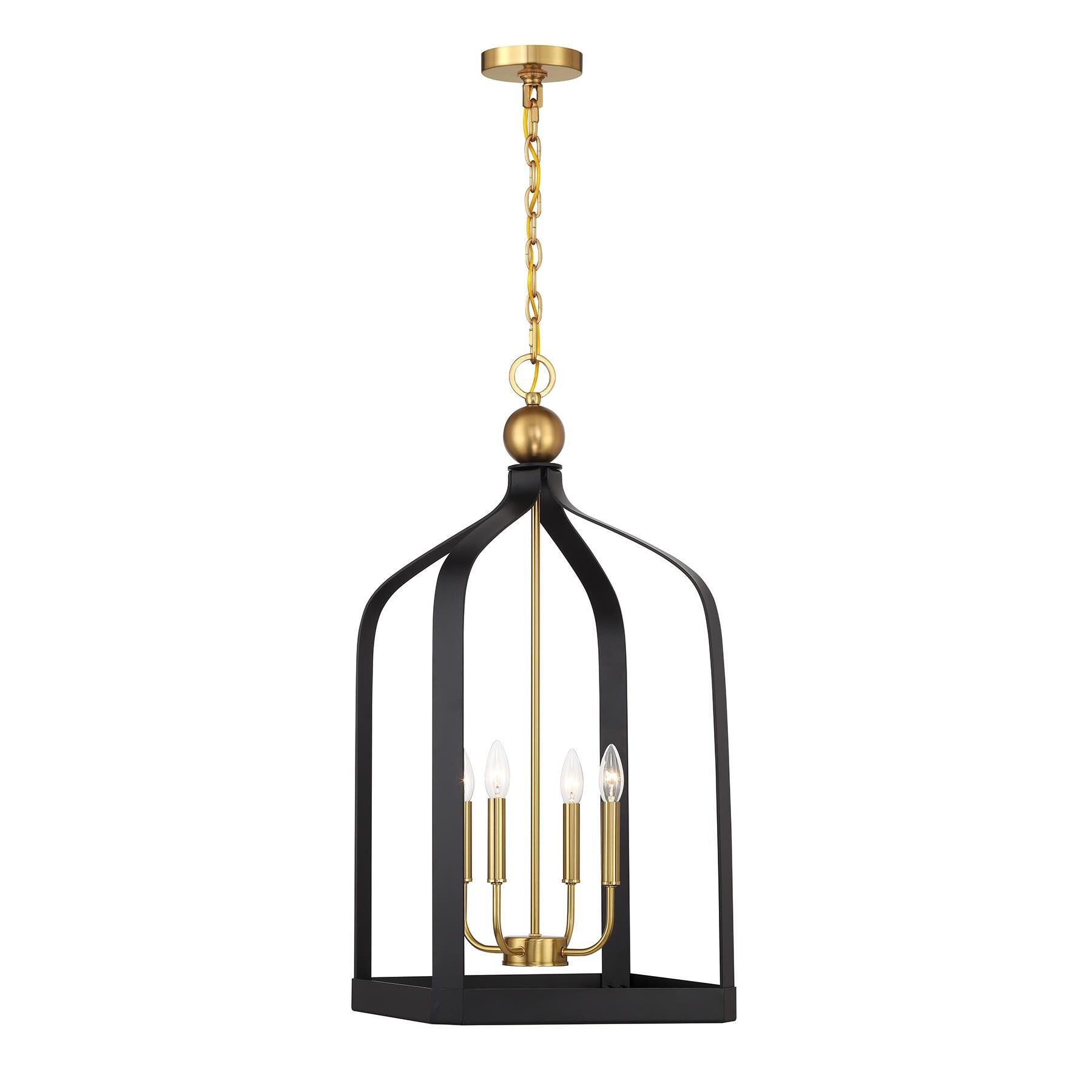 Savoy House Sheffield Cage Pendant Sheffield - 7-7802-4-143 - Modern Contemporary