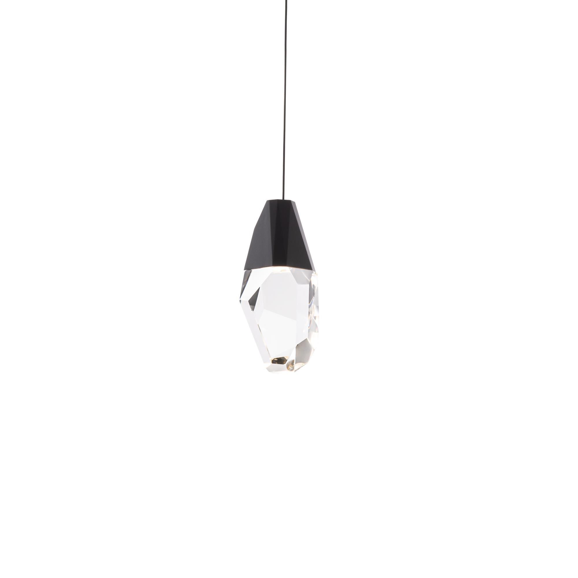 Schonbek Beyond Martini 3 Inch LED Mini Pendant Martini - BPD20207O-BK - Modern Contemporary