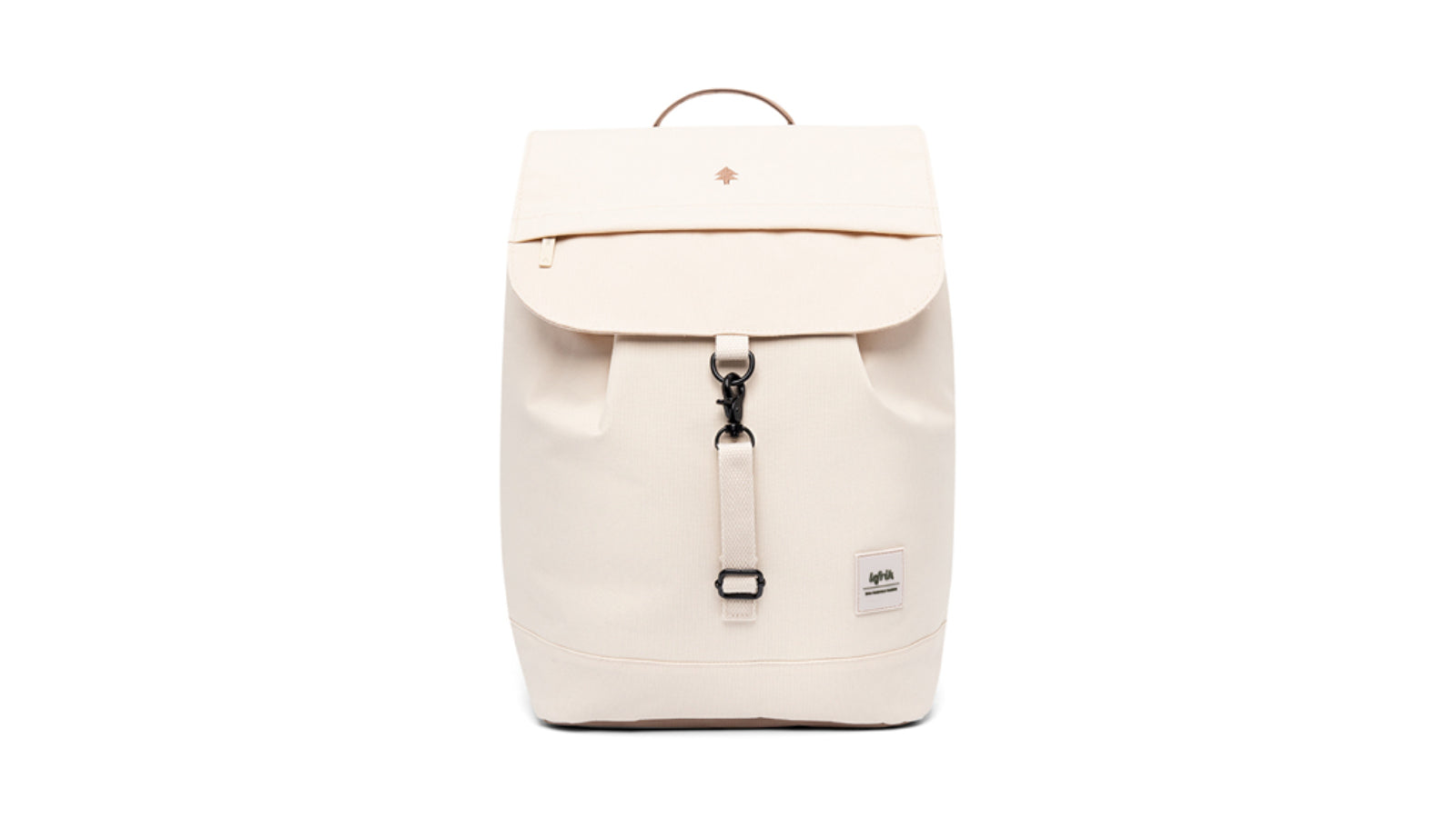 LEFRIK SCOUT: Eco-Friendly Daily Backpack Ecru
