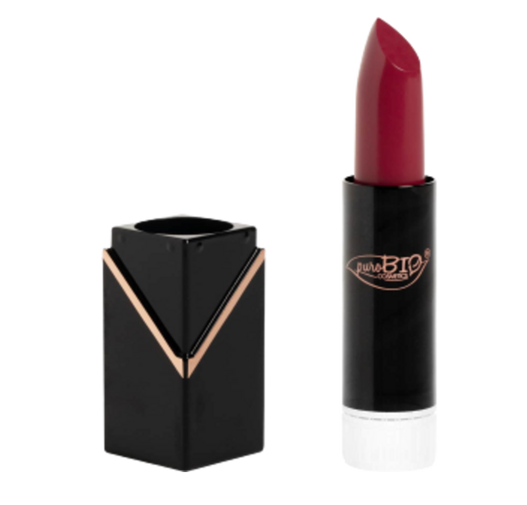 Purobio kosmetyki Creamy Matte Lipstick Refill, 102 - Dark Fuchsia (4,90 g)