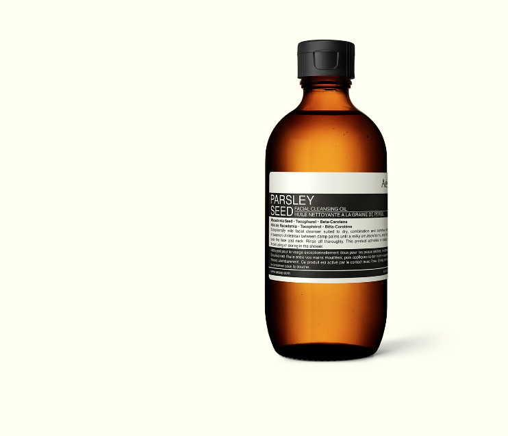 Aesop Huile pour le visage aux graines de persil Nettoyant Doux Démaquillant Apaisant