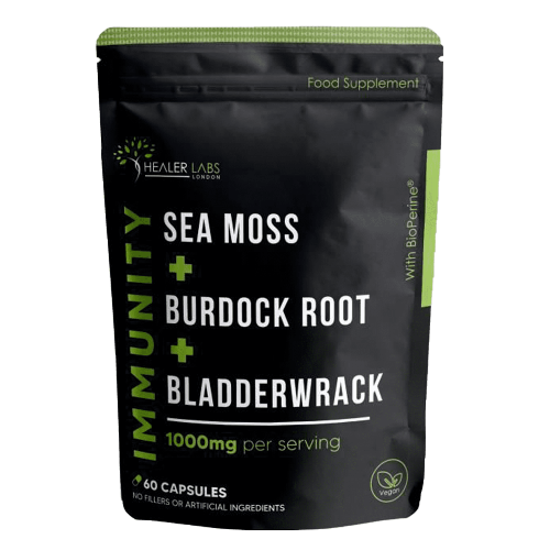 Organic Sea Moss, Bladderwrack and Burdock Root