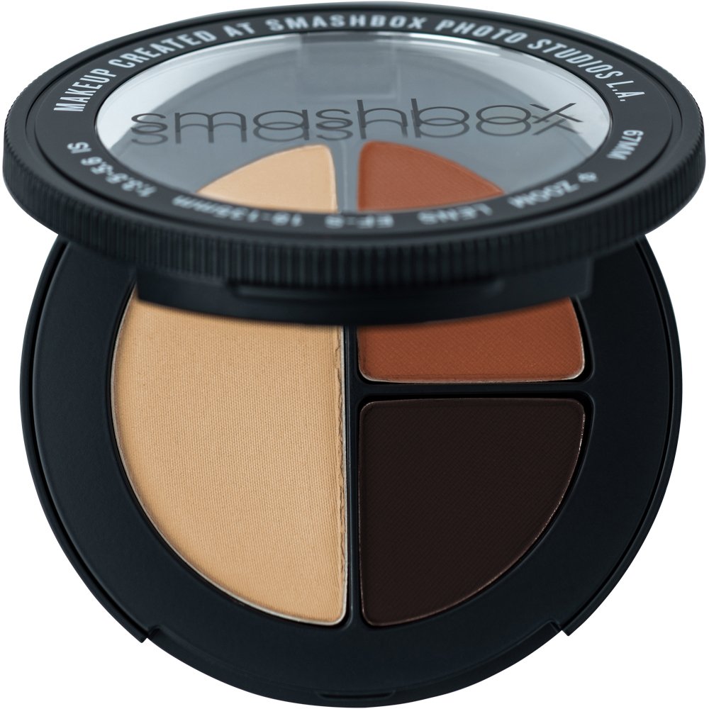 Photo Edit Eyeshadow Trio - Nude Pic Deep (Peach Matte, Red Brown Matte, Purple Black Matte)