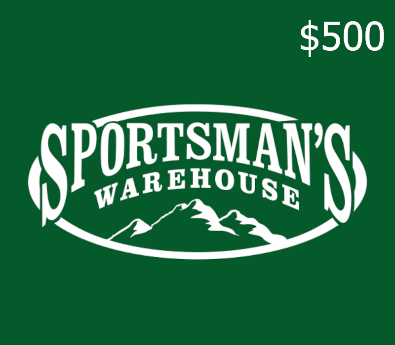 Sportsmans Warehouse $500 Gift Card US