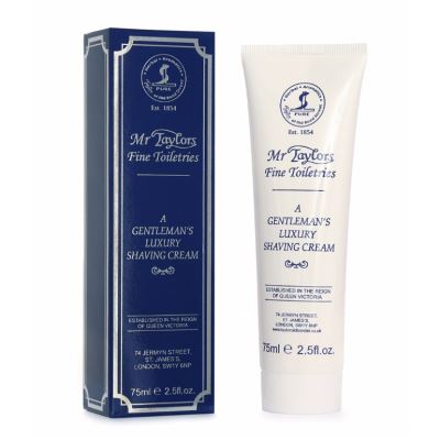 Taylor of old bond street Mr Taylors Luxury Shaving Cream Tube 75ml