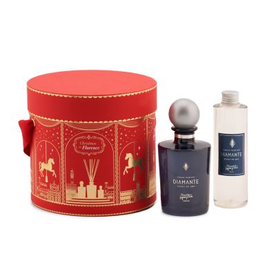 Teatro fragranze uniche Set cadou Diamante Sticks Hatbox 250 ml + Rezervă 250 ml