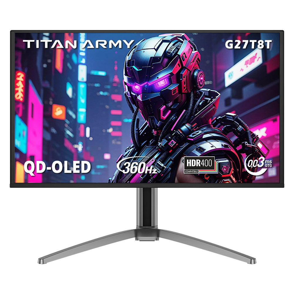 TITAN ARMY G27T8T QD-OLED 26.5-Inch Gaming Monitor