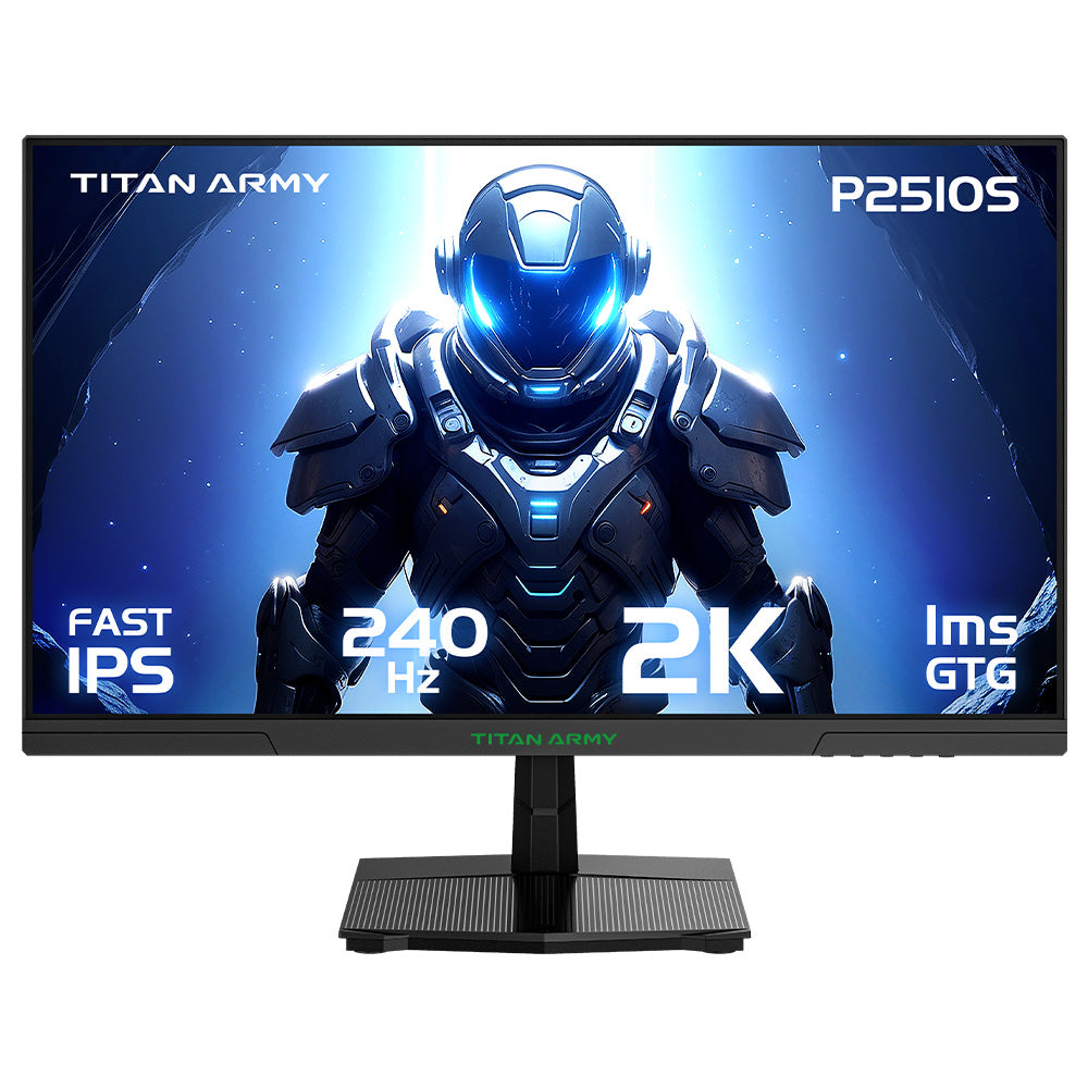 TITAN ARMY P2510S Fast IPS QHD 240Hz Gaming Monitor US Plug