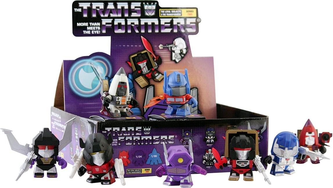 Transformers Blind Box 3" Action Vinyls Series 2, Case of 16 Boxes