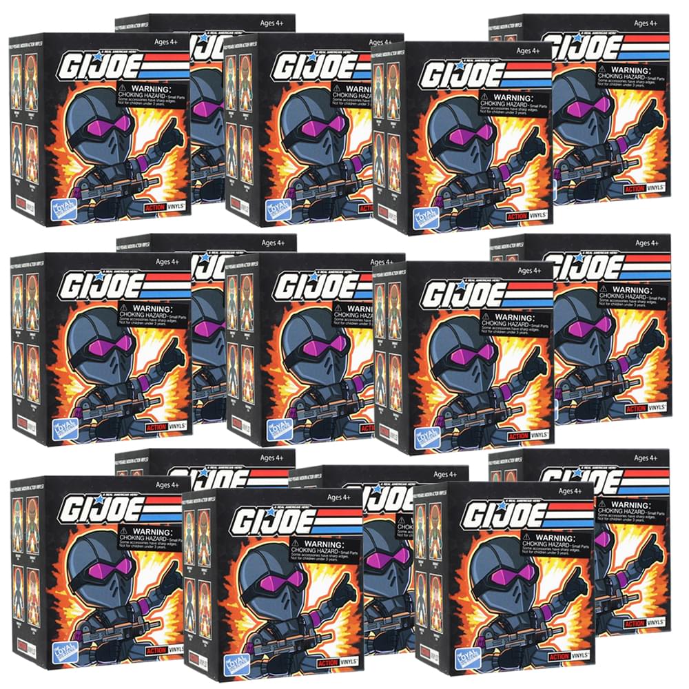 G.I.Joe Wave 2 Blind Box 3.25 Inch Action Vinyls - Case of 16