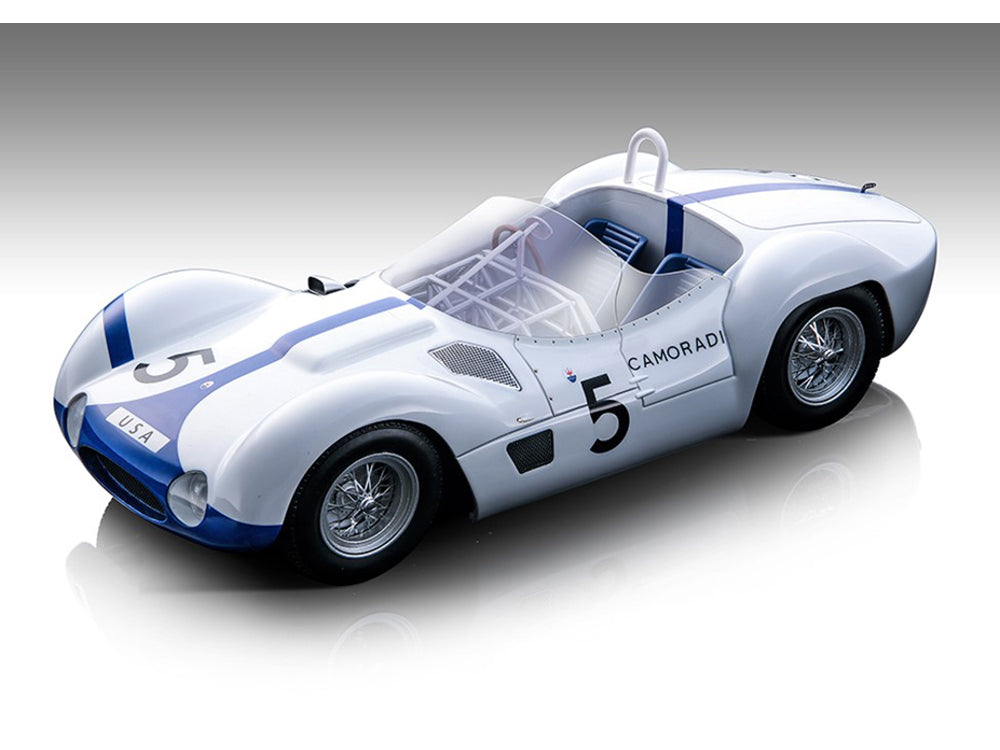 Maserati Birdcage Tipo 61 5 Stirling Moss - Dan Gurney Winner Nurburgring 1000KM (1960) Limited Edition to 110 pieces Worldwide 1-18 Model Car by Tec