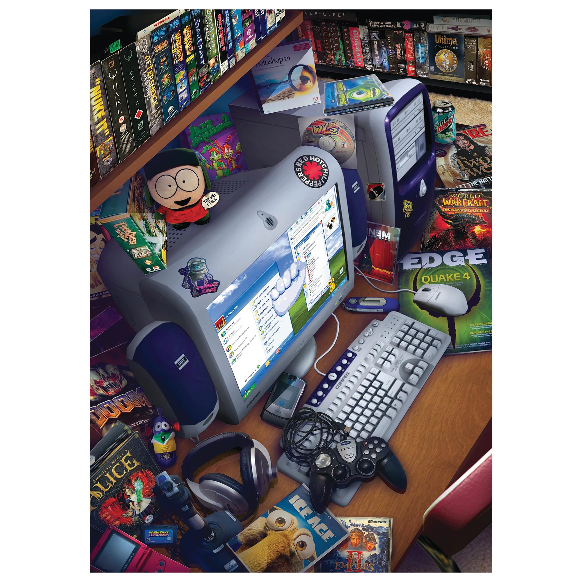 PC Gaming Glory 1000-Piece Jigsaw Puzzle | Toynk Exclusive