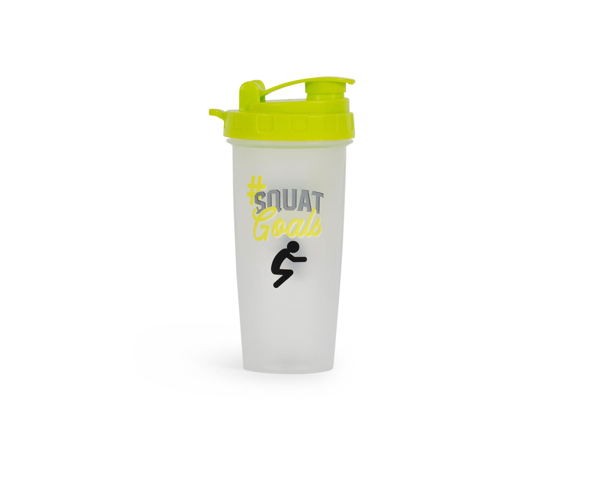 "#SquatGoals" Plastic Shaker Bottle | Holds 20 Ounces