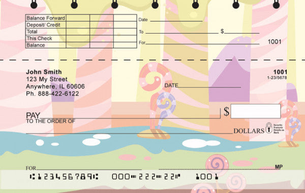 Candyland Top Stub Checks