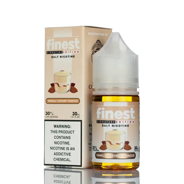 The Finest E-Liquid - Salt Nic Series - Vanilla Custard Tobacco - 30ml