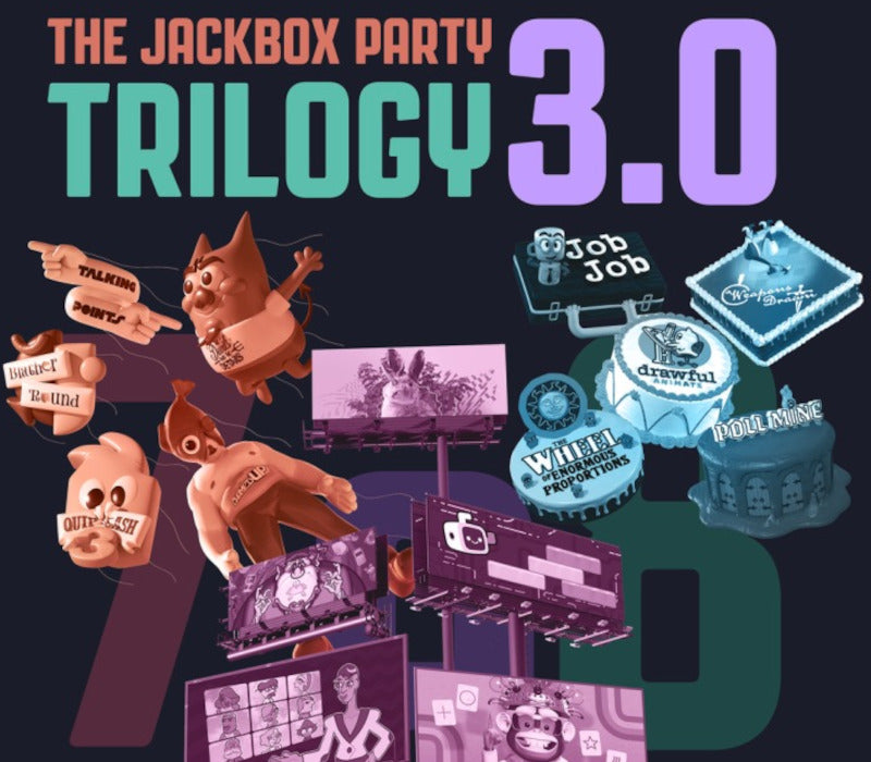 The Jackbox Party Trilogy 3.0 XBOX One - Xbox Series X|S - PC Account