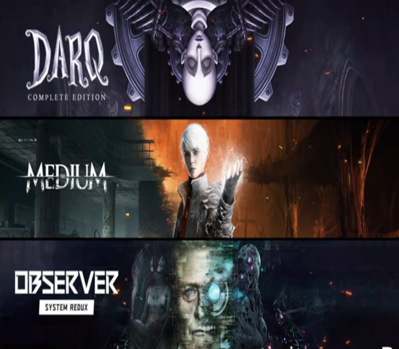 The Medium + Observer: System Redux + DARQ: Complete Edition - Bundle XBOX One- Xbox Series X|S Account