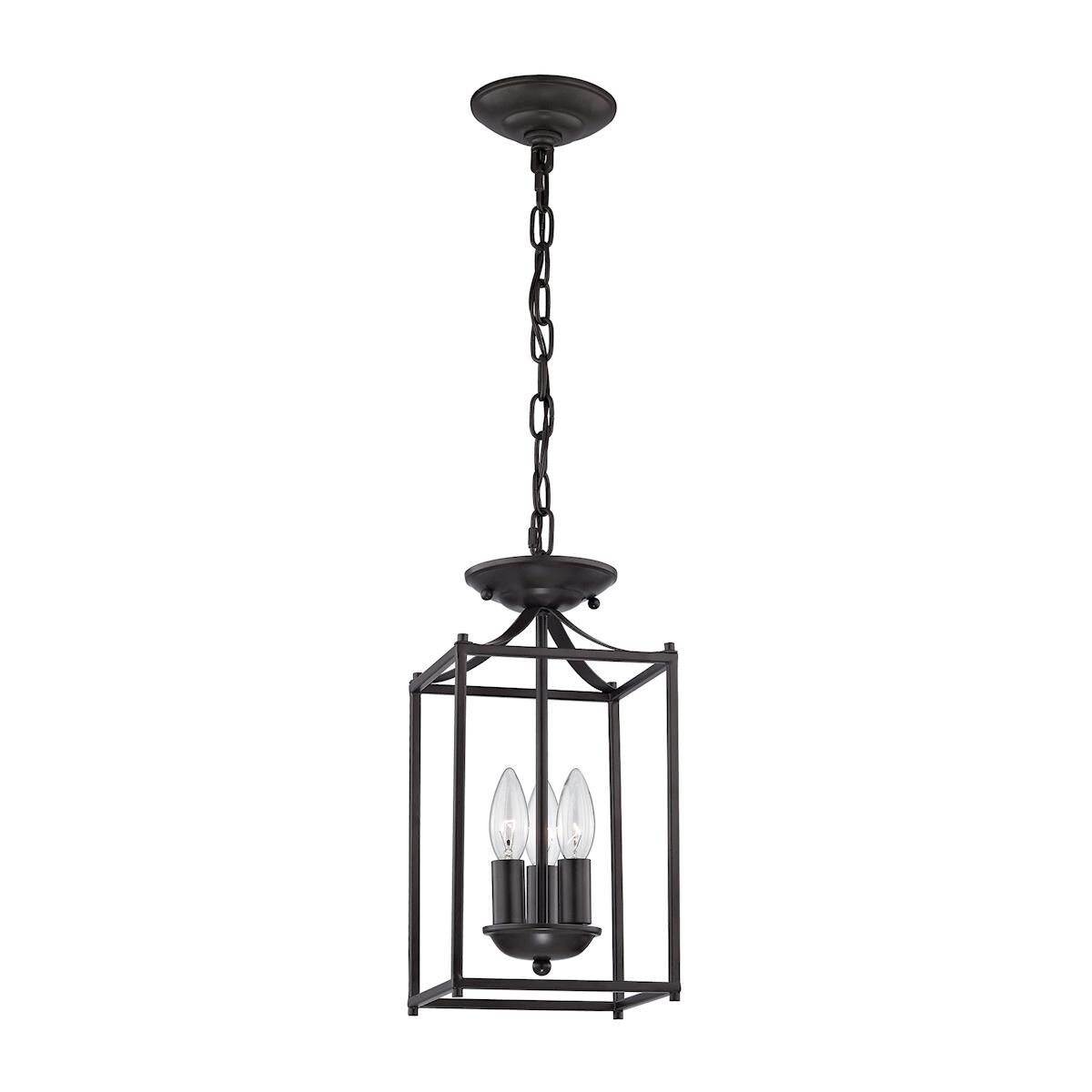 Thomas Lighting Foyer 7 Inch Cage Pendant Foyer - 7713FY-10 - Traditional