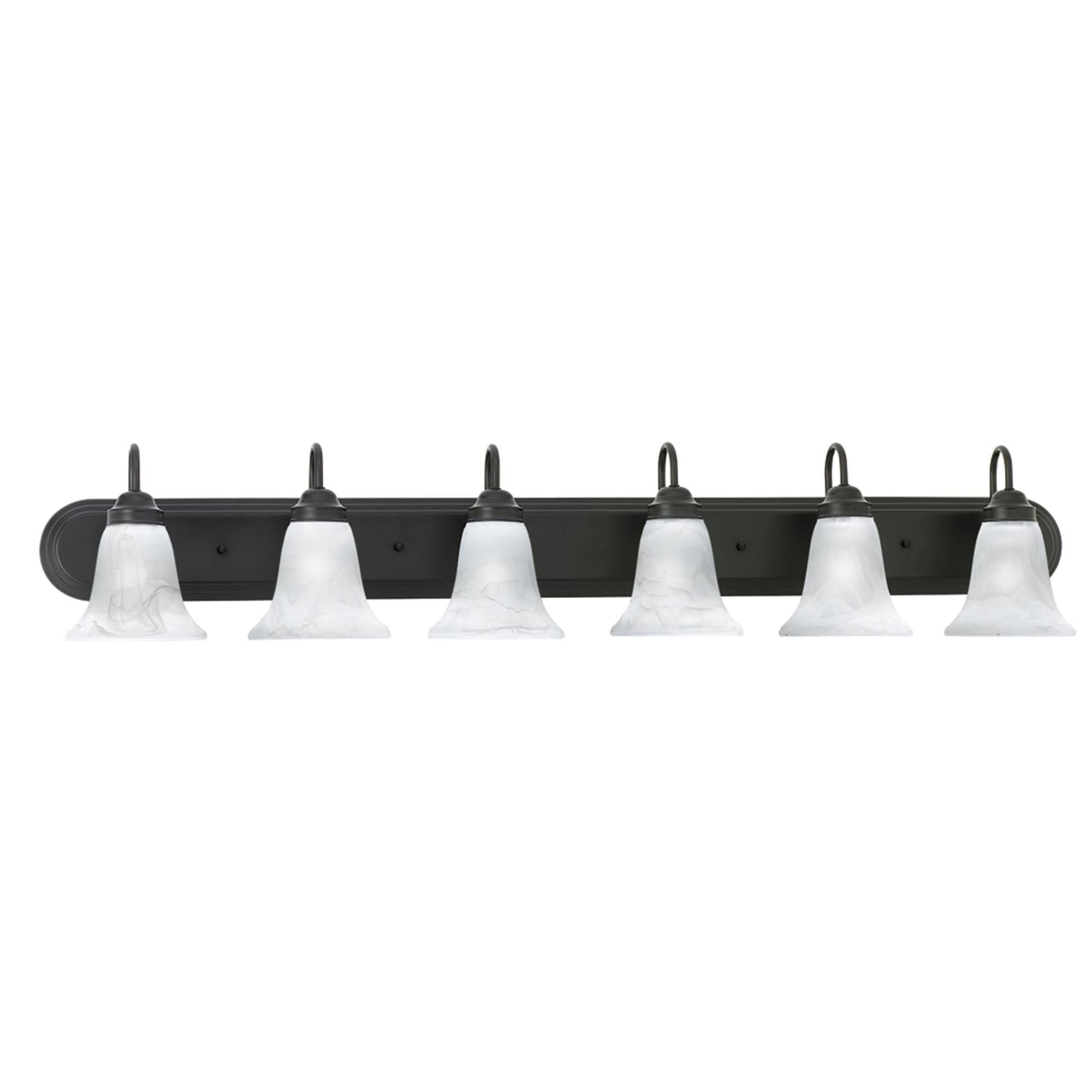 Thomas Lighting Homestead 48 Inch 6 Light Bath Vanity Light Homestead - SL758663 - Transitional
