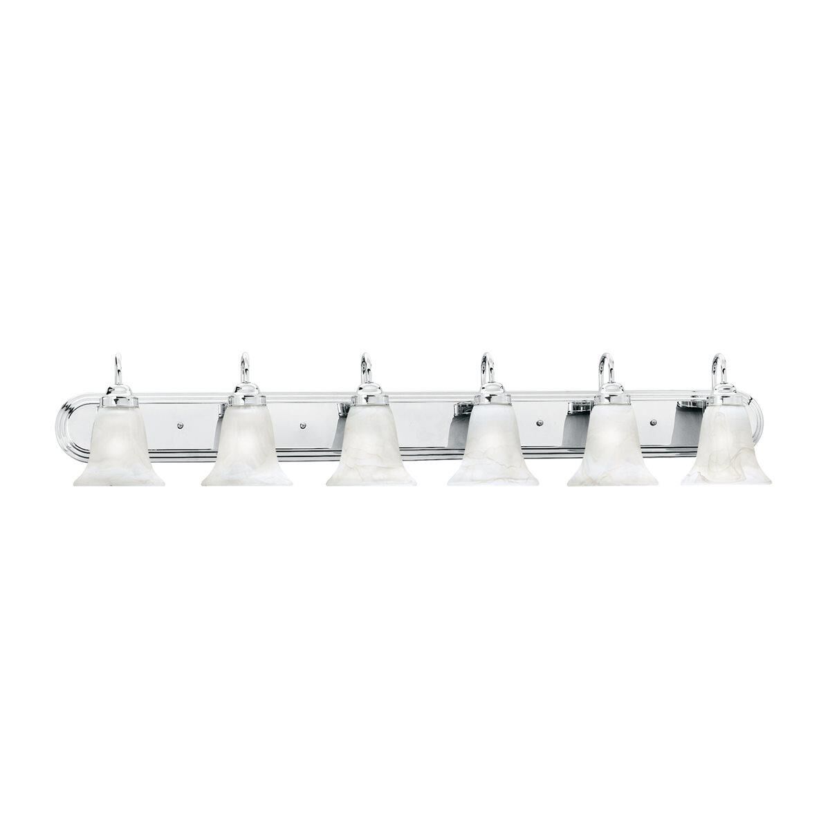 Thomas Lighting Homestead 48 Inch 6 Light Bath Vanity Light Homestead - SL75864 - Transitional