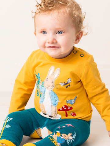 Blade & Rose Peter Rabbit Woodland Top 0-6 Months Matron Inn