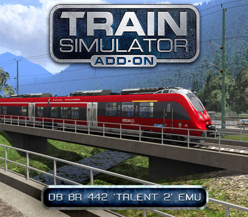 Train Simulator: DB BR 442 'Talent 2' EMU Add-On EN-DE Languages Only Steam CD Key