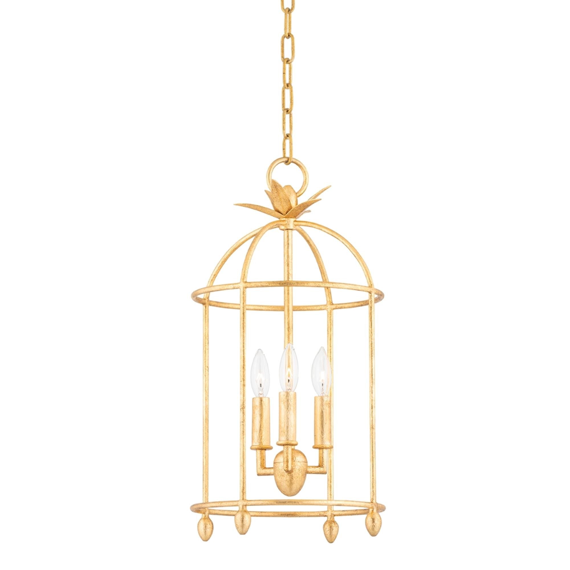 Troy Lighting Brooks 12 Inch Cage Pendant Brooks - F5712-VGL - Transitional