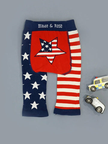 Blade & Rose USA Flag Leggings 6-12 Months