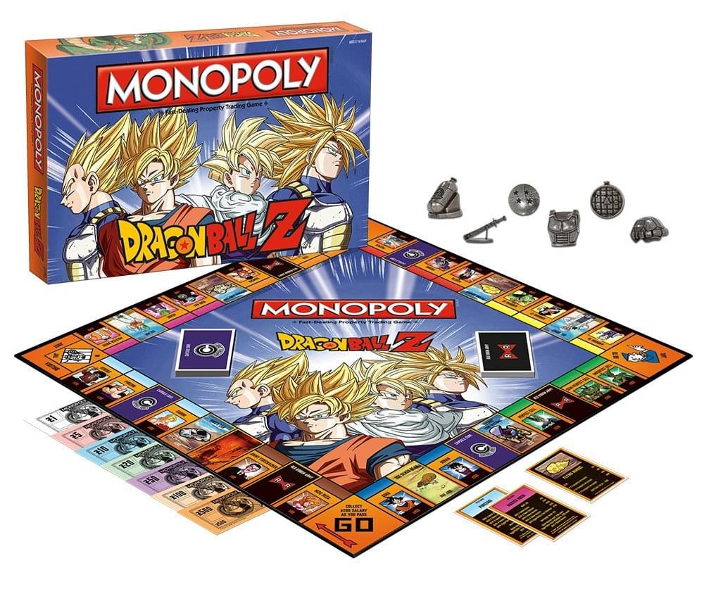 Dragon Ball Z Monopoly Board Game