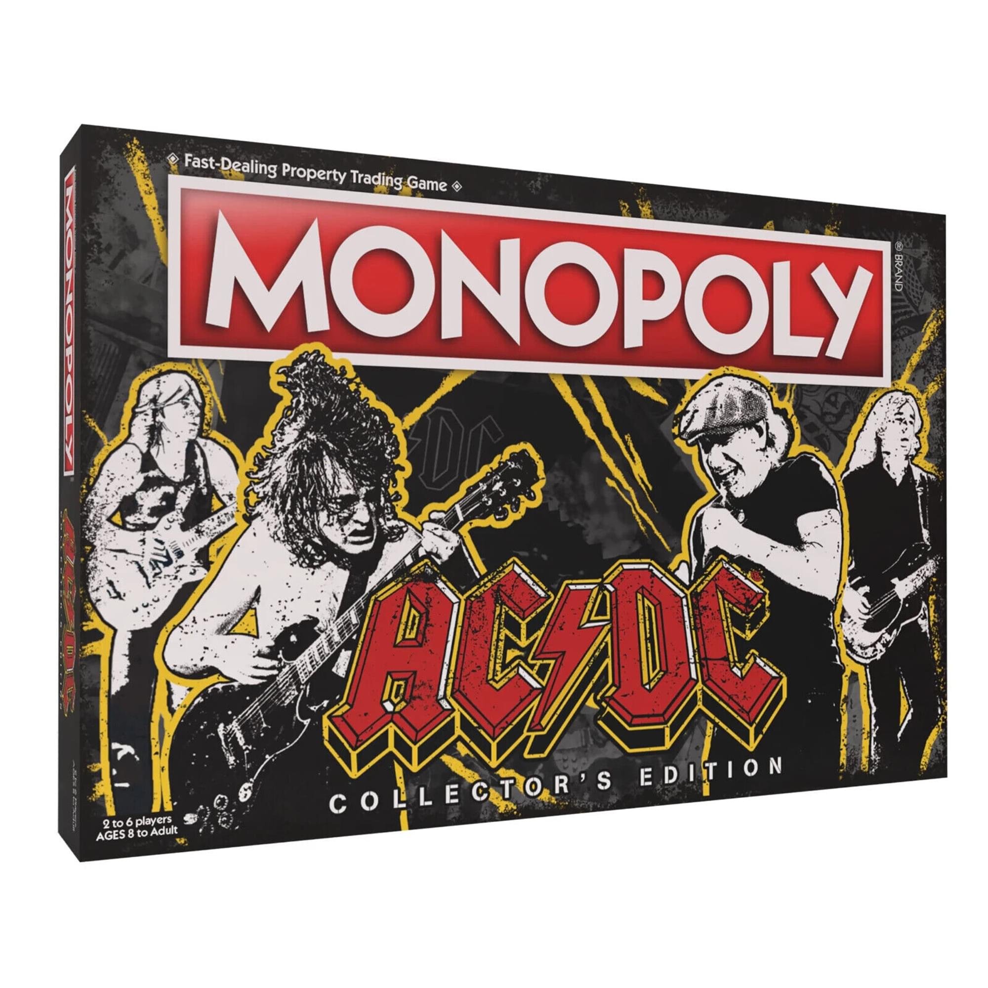 AC-DC Monopoly Board Game