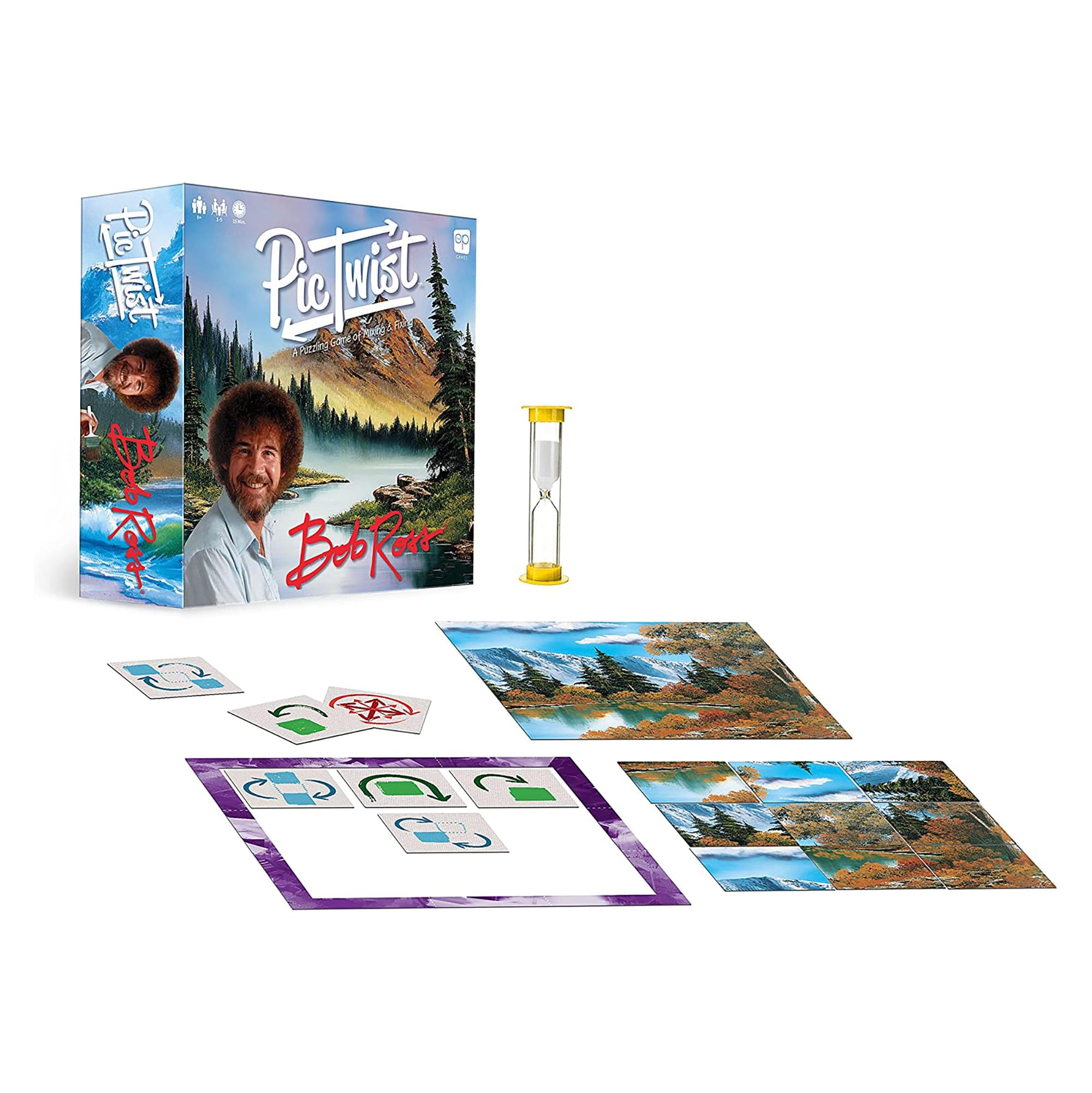Bob Ross Pictwist Puzzle Game