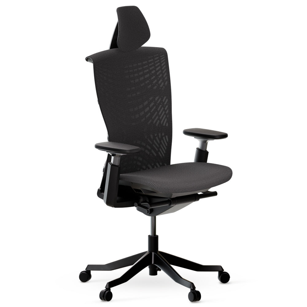 Autonomous ErgoChair Ultra 2 Ergonomic Office Chair Onyx Black - With Headrest