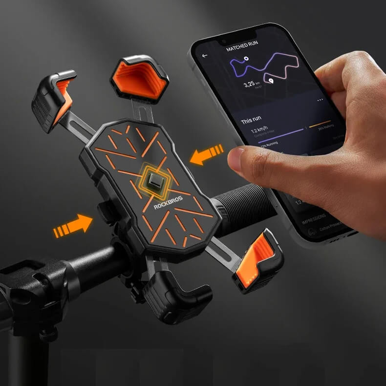 360° View Universal Bike Phone Holder