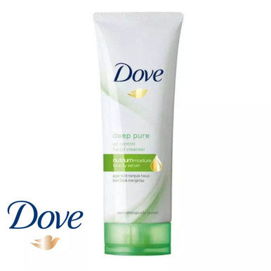 Dove Deep Pure Oil Control Facial Cleanser, 3.5 oz. (6-Pack)