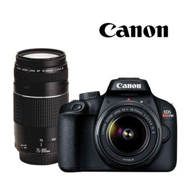 Canon EOS Rebel T100 DSLR Camera with EF-S 18-55mm f/3.5-5.6 DC III Lens