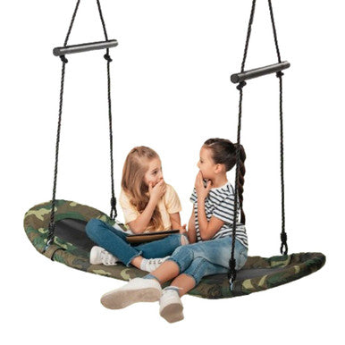 Costway Adjustable Saucer Tree Swing for Kids