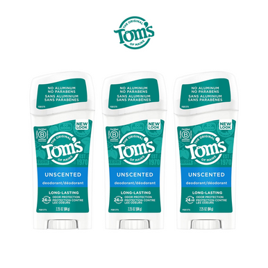 Tom's of Maine Long-Lasting Aluminum-Free Natural Deodorant (3-Pack)